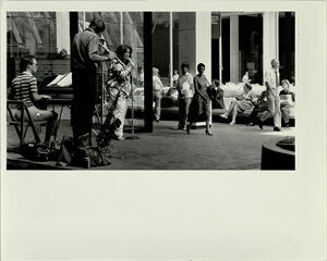Lunch Time Concert at Peachtree Center Shopping Mall, July 12, 1986