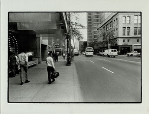 Peachtree St. North of Plaza Hotel, High Crime Area