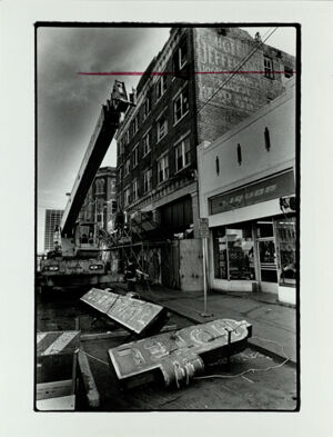 Demolition Planned For Old Jefferson Hotel, November 12, 1980