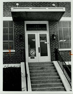 Front of RPB Industries, December 21, 1980