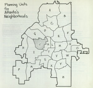 Planning Units for Atlanta's Neighborhoods