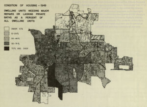 Atlanta Metropolitan District: Conditions of Housing; 1949
