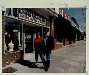 Elizabeth and Gene Henley, residents of Little Five Points for thirty-one years, April 28, 1994