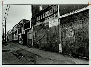 The Kirkwood business district, January 13, 1983