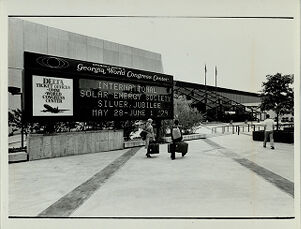 Outside View of Georgia World Congress Center