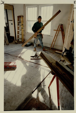 Forrest Gay at work, December 21, 1993