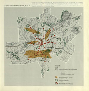 Land Use Policies for Alternatives A, B, and C