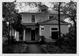 A historic house in Inman Park, April 28, 1988