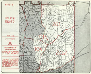 NPU-B Police Beats: Map 8.3