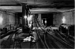 MARTA rail tracks, September 2, 1980