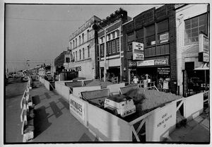 Stores that are closed in due to MARTA construction, May 25, 1978