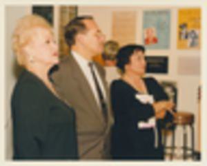 Group of people at the "Mostly Mercer" reception, 1994