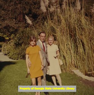 Debbi Whiting, Margaret Whiting, and unidentified man