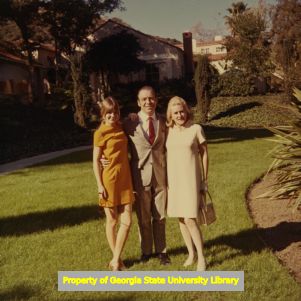 Debbi Whiting, Margaret Whiting, and an unidentified man.