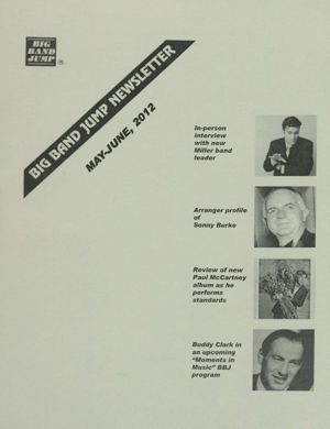 Big Band Jump Newsletter, 2012-05/2012-06