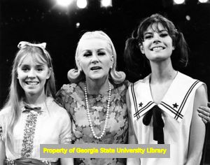 Margaret Whiting with two unidentified cast members
