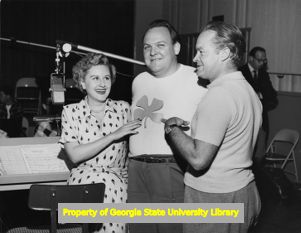 Billy May, Bob Hope and Margaret Whiting Capitol recording session