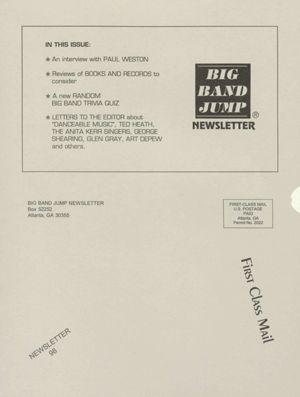 Big Band Jump Newsletter, 2005-05/2005-06