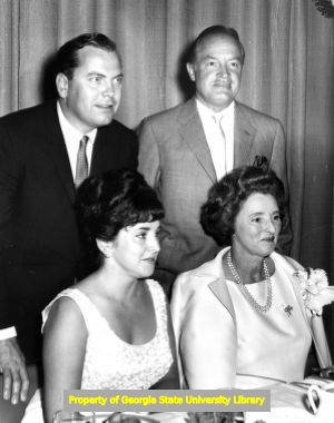 Bob Hope with Mayor Jerome Cavanagh and their wives