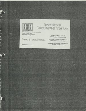 Okefenokee-DuPont Titanium mining: Nomination to the National Register of Historic Places