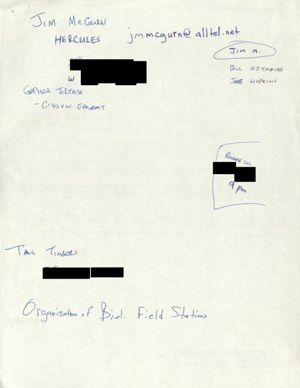 Okefenokee Education and Research Center: Notes