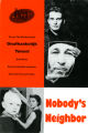 "Nobody's Neighbor," postcard announcing the Onafhankelijk Toneel's performance at 7 Stages Theatre, Atlanta, Georgia, January 26-29, 1995.