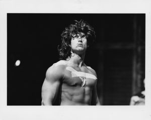 Ed Corbin in Jim Grimsley's "Mr. Universe," at 7 Stages Theatre, Atlanta, Georgia, April 1991.