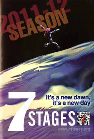 2011 - 2012 Season Program, 7 Stages Theatre, Atlanta, Georgia, 2011 - 2012. (8 pages)