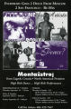 Montažstroj in "Everybody Goes to Disco from Moscow to San Francisco - Re-Mix," postcard for the performance at 7 Stages Theatre, Atlanta, Georgia, September 19 - 22, 1996.