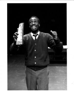 Saul Stacey Williams in Athol Fugard's "My Children! My Africa!," 7 Stages Theatre, Atlanta, Georgia, October 1992?