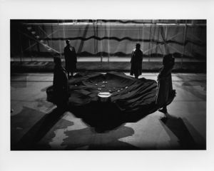Scene from "Carmen Kittel," by Georg Seidel, 7 Stages Theatre, Atlanta, Georgia, September 12 - October 6, 1991.
