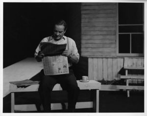 Del Hamilton on stage in Arthur Miller's "All My Sons," directed by Joseph Chaikin and Anders Cato, 7 Stages Theatre, Atlanta, Georgia, March 12 - April 13, 1997.