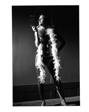 Karen Finley in "Shut Up and Love Me," by Karen Finley, 7 Stages Theatre, Atlanta, Georgia, December 17 - 19, 1999.