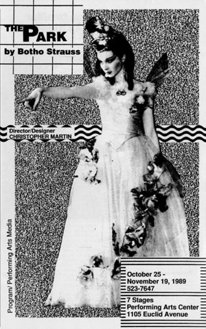 Botho Strauss' "The Park," program of the performance at 7 Stages Theatre, Atlanta, Georgia, October 25-November 19, 1989. (10 pages)