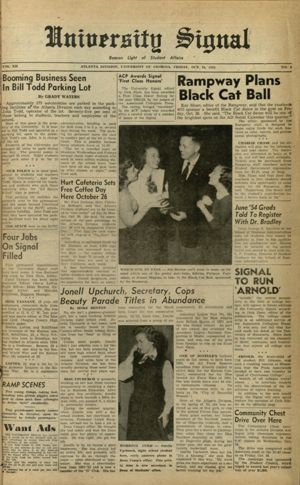 University Signal, 1953-10-23