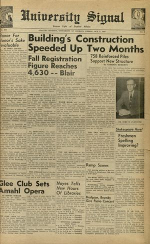 University Signal, 1953-10-09