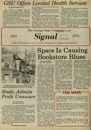The Georgia State University Signal, 1977-07-05