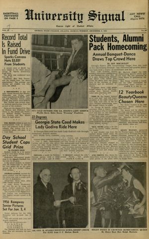 University Signal, 1955-12-06