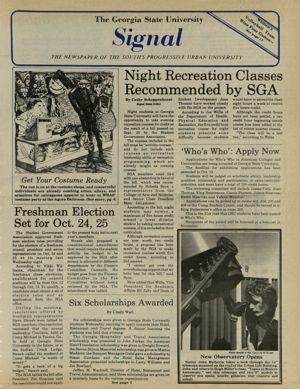 The Georgia State University Signal, 1978-10-16