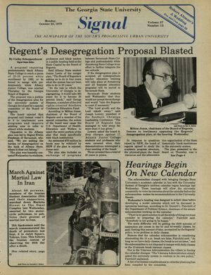 The Georgia State University Signal, 1978-10-23