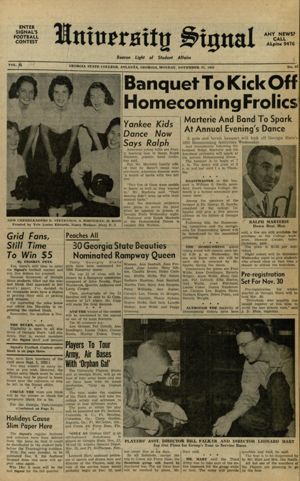 University Signal, 1955-11-21