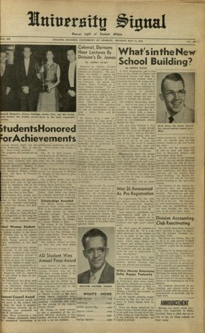 University Signal, 1954-05-24