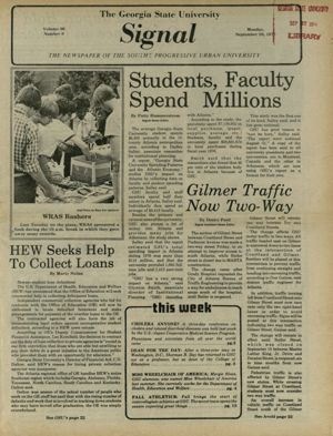 The Georgia State University Signal, 1977-09-26