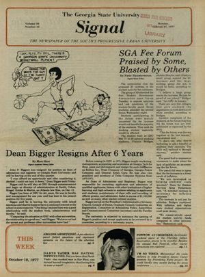 The Georgia State University Signal, 1977-10-17