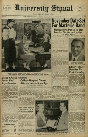 University Signal, 1955-10-28