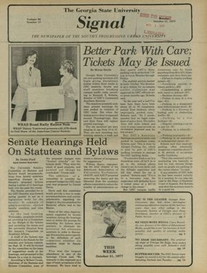 The Georgia State University Signal, 1977-10-31