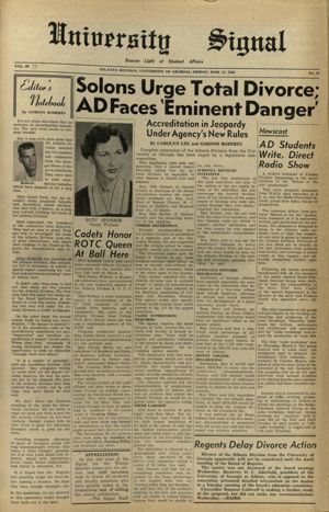 University Signal, 1955-03-11