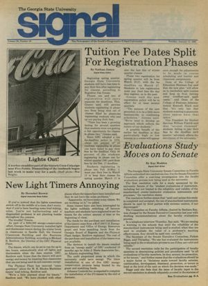 The Georgia State University Signal, 1981-01-13
