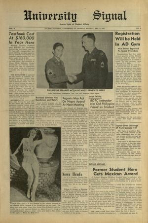University Signal, 1951-12-03