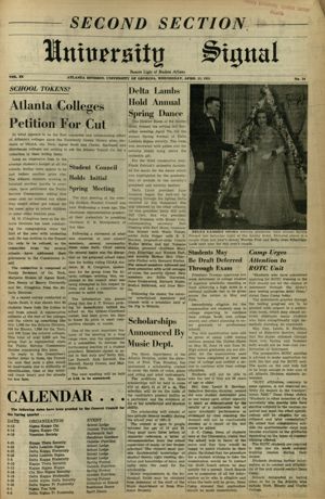 University Signal, 1951-04-11b